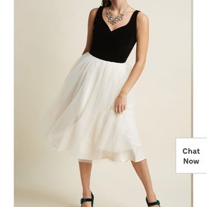 NWT Retro Fete Midi Ballerina Skirt Swing Dress